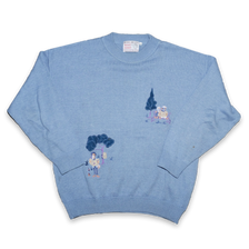 Vintage Birds Knit Sweater Medium / Large