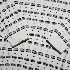 Vintage Pattern Knit Sweater Large / XLarge
