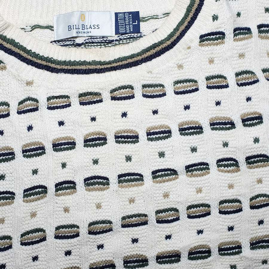 Vintage Pattern Knit Sweater Large / XLarge