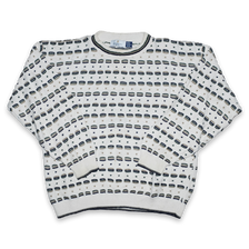 Vintage Pattern Knit Sweater Large / XLarge