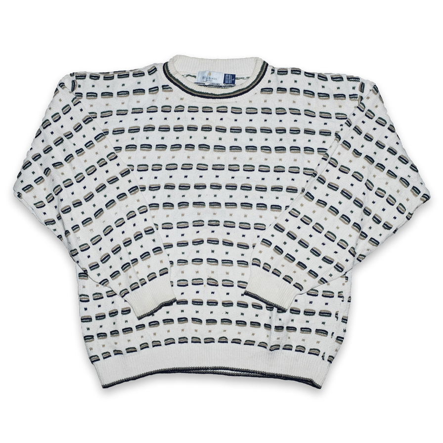 Vintage Pattern Knit Sweater Large / XLarge