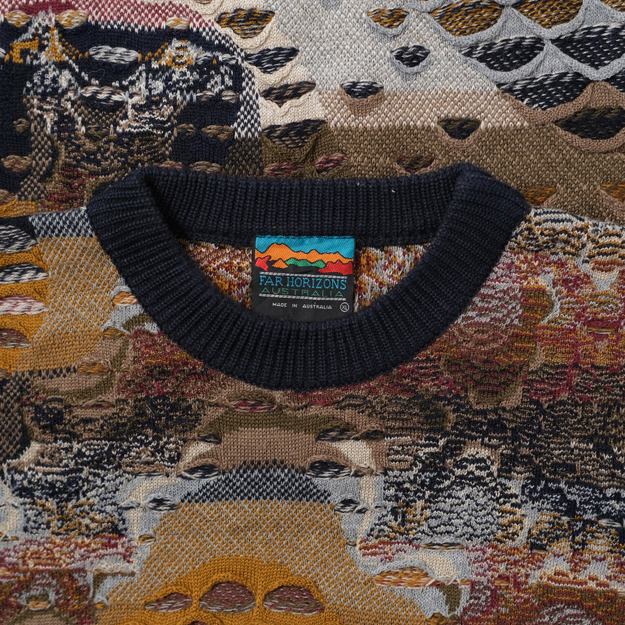 Vintage Coogi Style Sweater XLarge