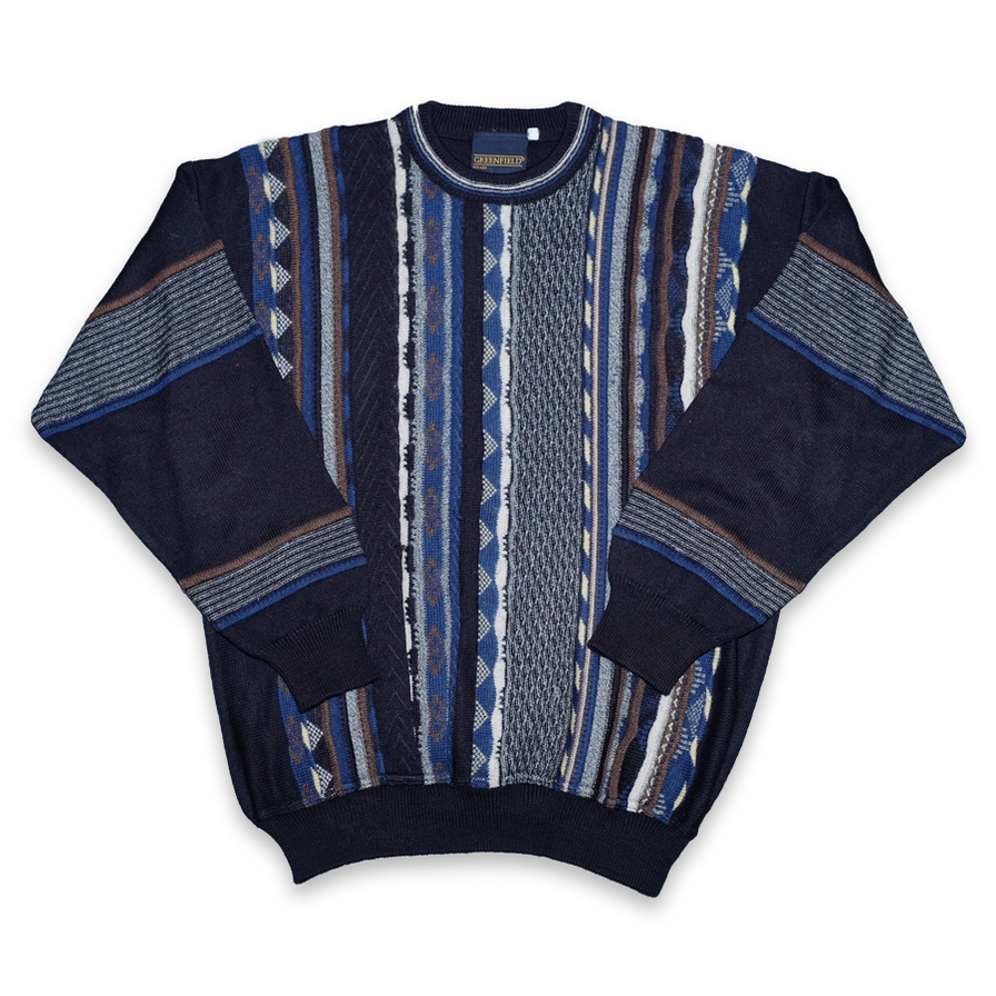Vintage Coogi Style Sweater Medium - Double Double Vintage