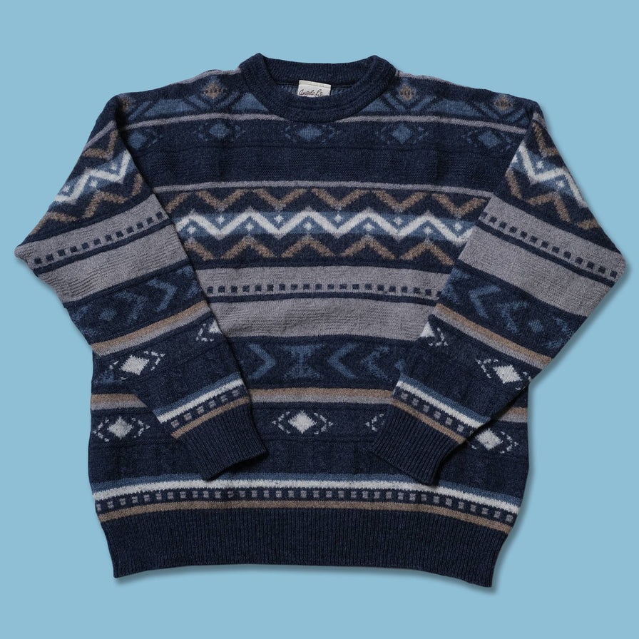 gesprek Filosofisch slecht humeur Vintage Angelo Litrico Knit Sweater Medium | Double Double Vintage