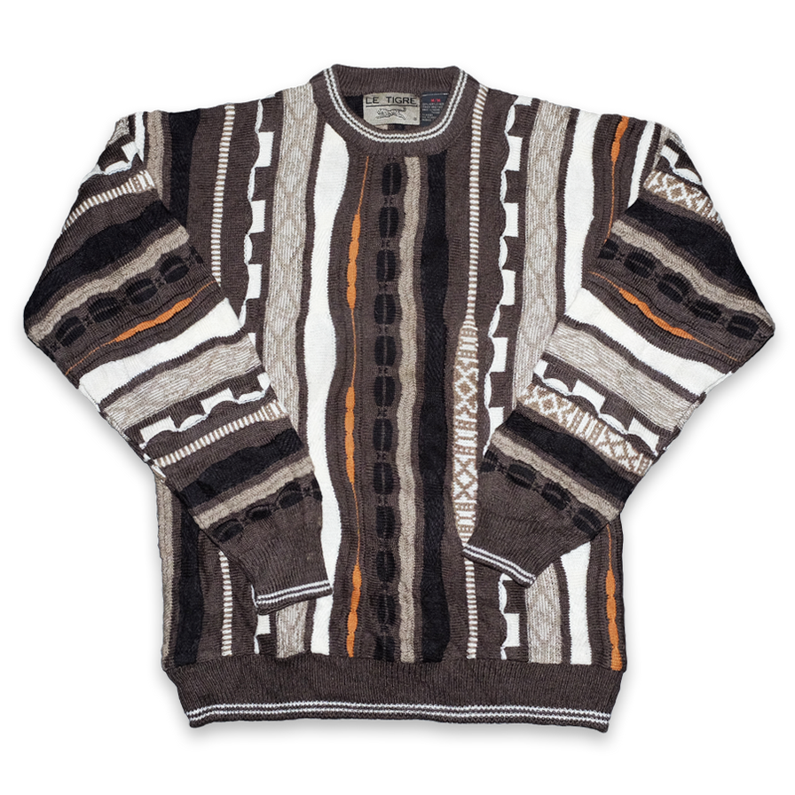 Vintage Coogi Style Sweater Large Double Double Vintage