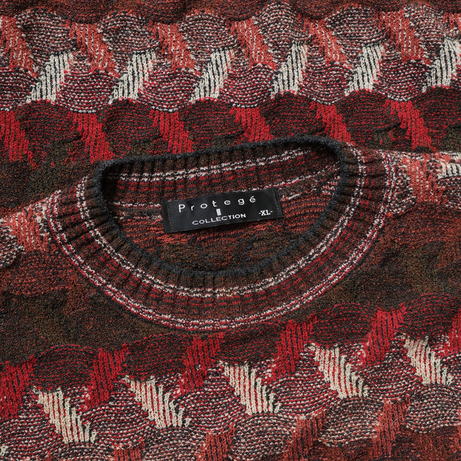 Vintage Protege Coogi Style Sweater XLarge