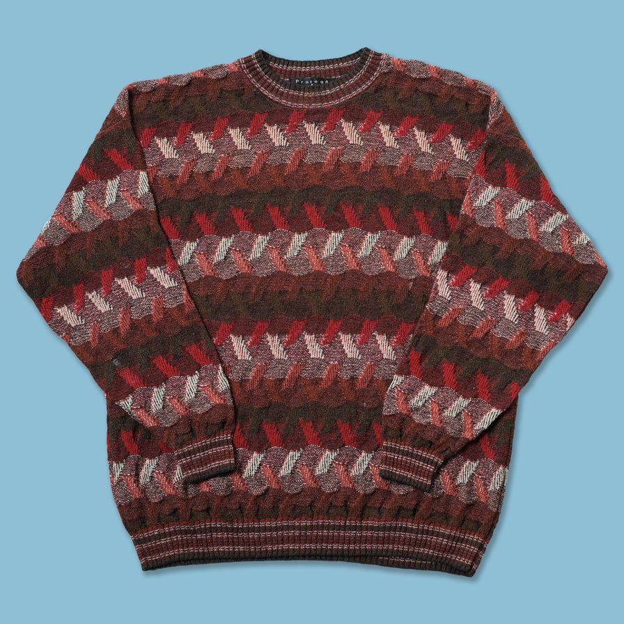 Vintage Protege Coogi Style Sweater XLarge