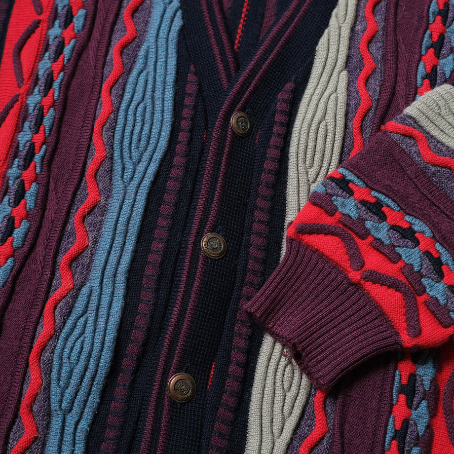 Vintage Coogi Style Cardigan Medium / Large