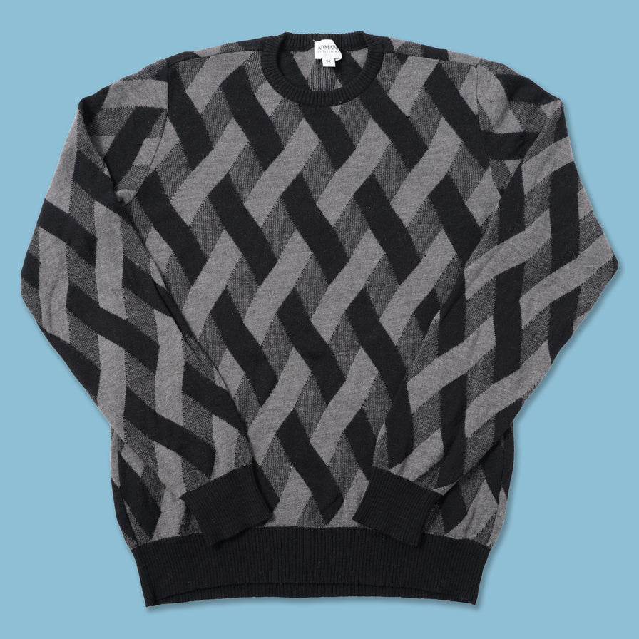 Vintage Armani Knit Sweater Medium / Large