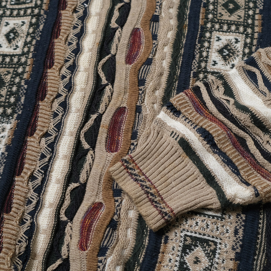 Vintage Coogi Style Sweater Large