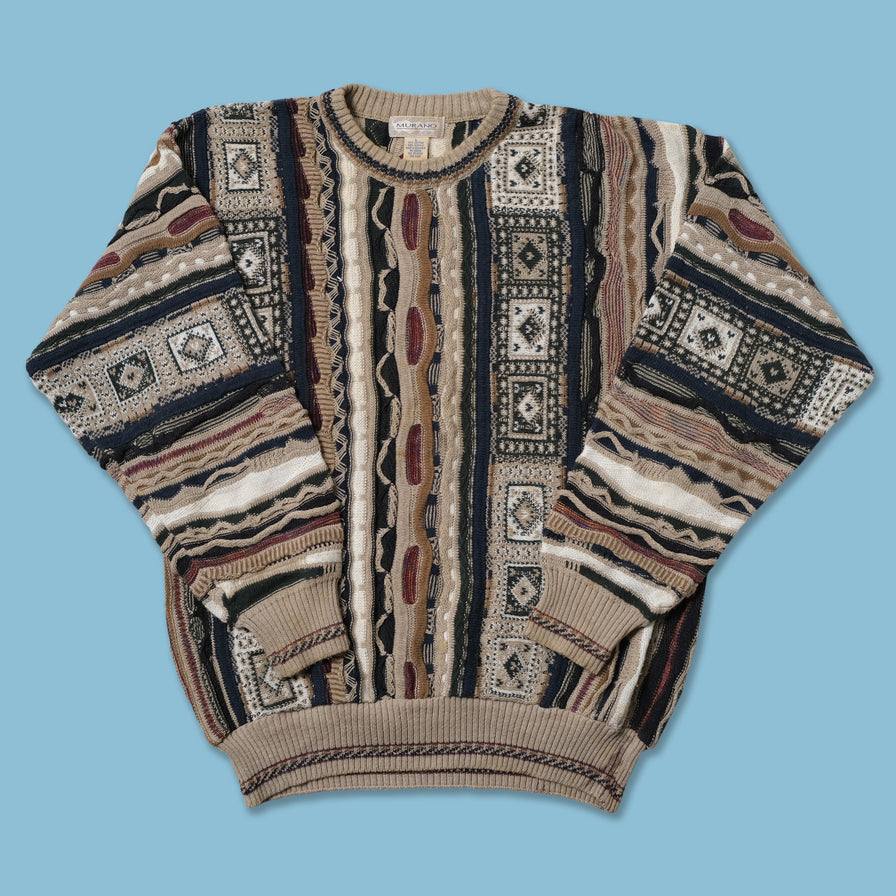 Vintage Coogi Style Sweater Large Double Double Vintage