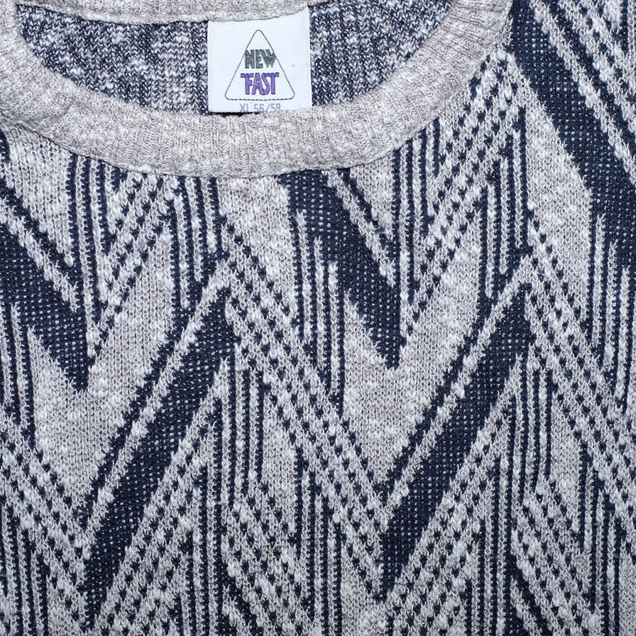 Vintage Knit Sweater XLarge - Double Double Vintage