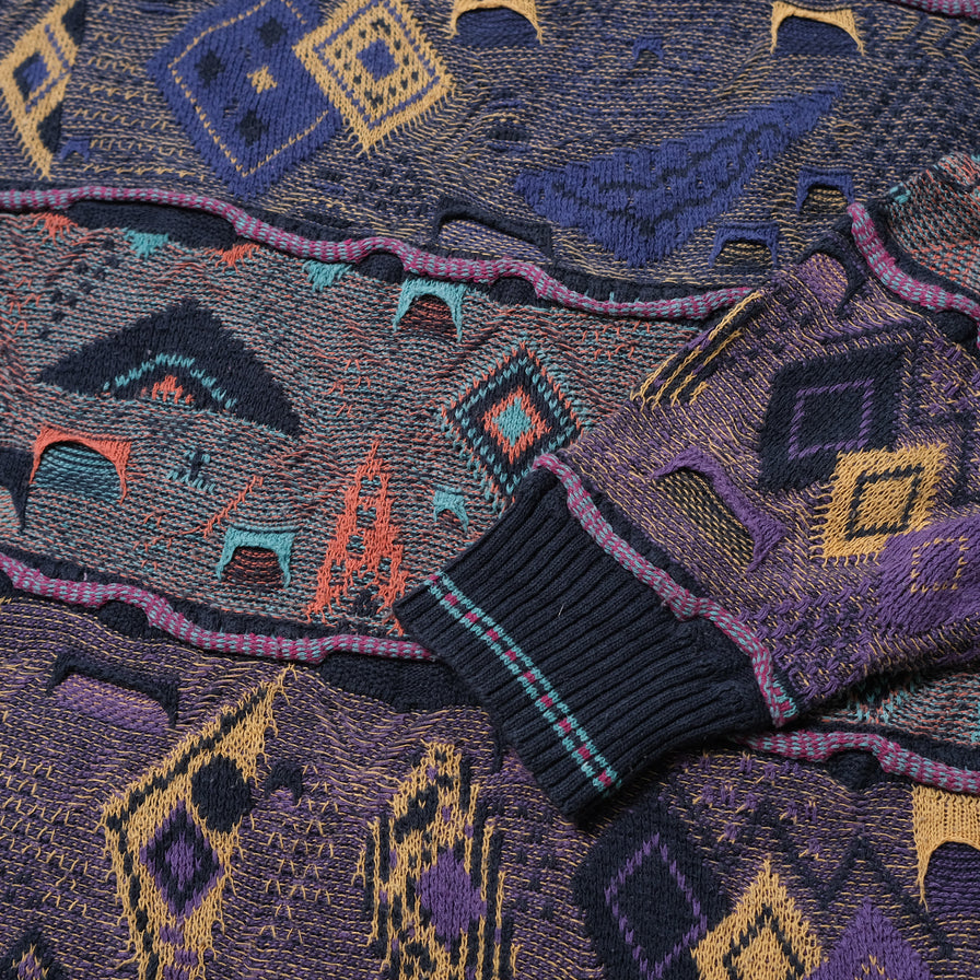 Vintage Coogi Style Sweater Large