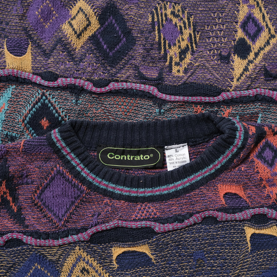 Vintage Coogi Style Sweater Large