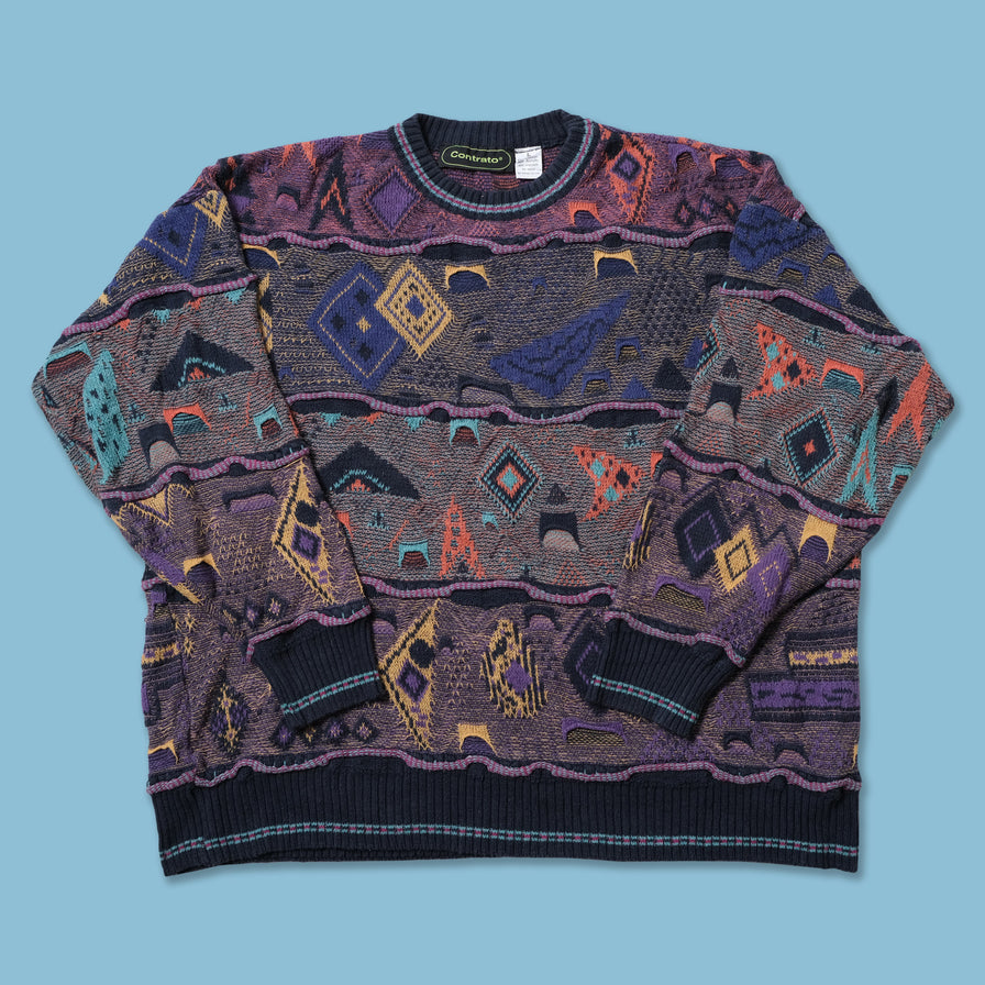 Vintage Coogi Style Sweater Large