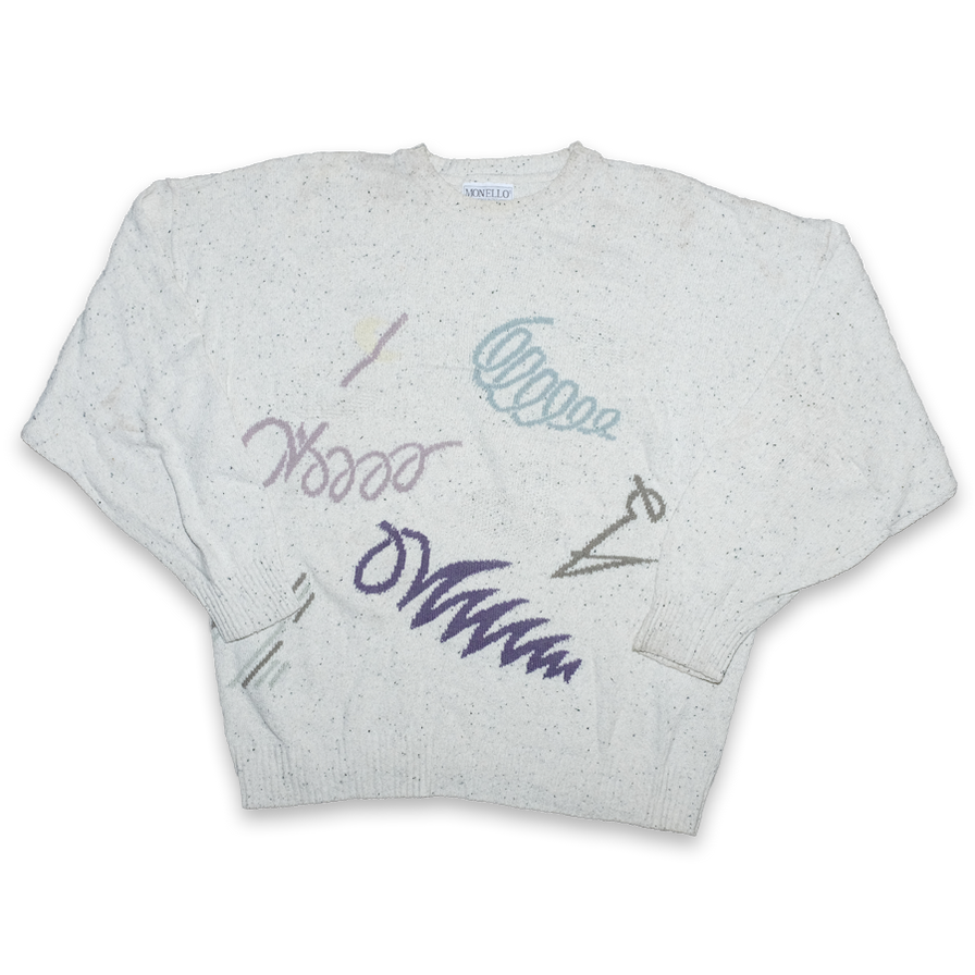 Vintage Knit Sweater Medium - Double Double Vintage