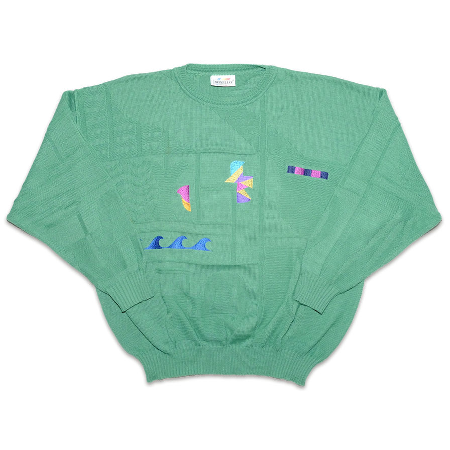 Vintage Knit Sweater Medium / Large - Double Double Vintage