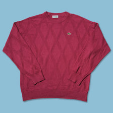 Vintage Lacoste Knit Sweater XLarge