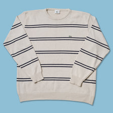 Vintage Lacoste Striped Knit Sweater XLarge