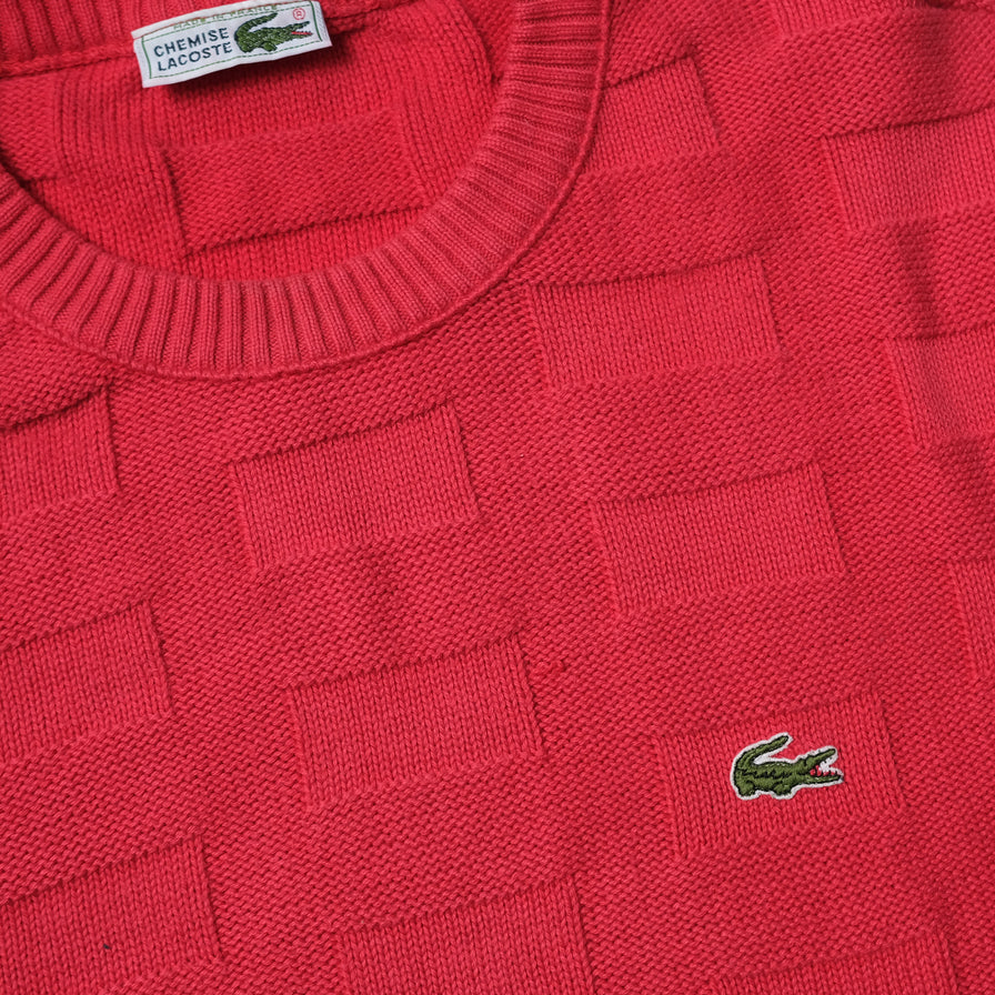 Vintage Lacoste Knit Sweater Large