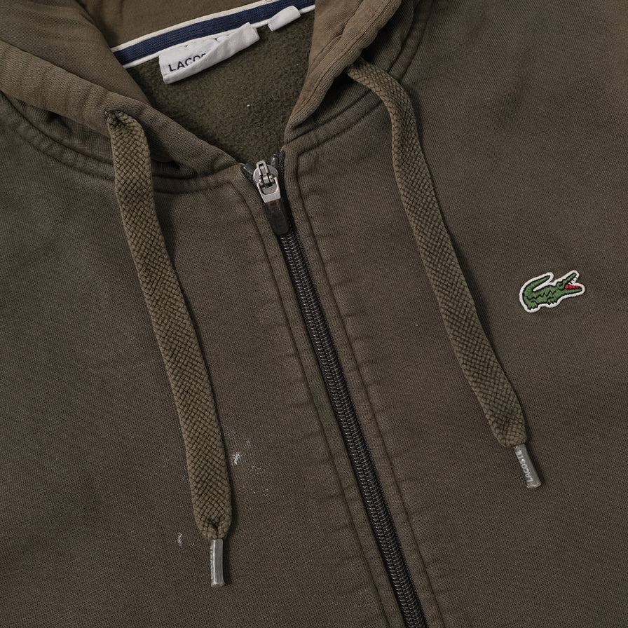 Vintage Lacoste Zip Hoody Medium / Large