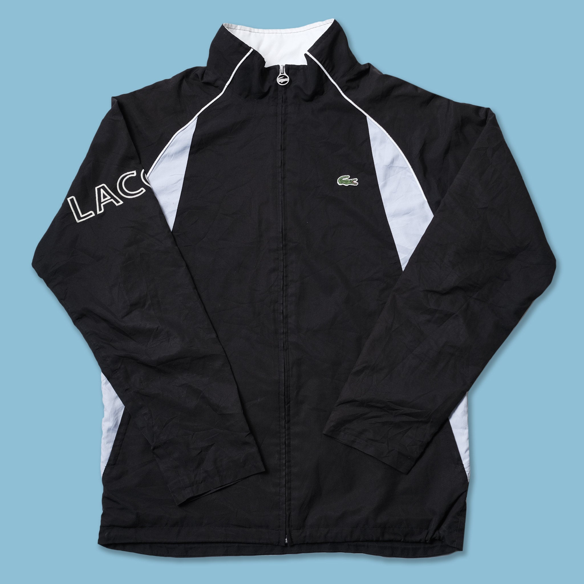Vintage Lacoste Track Jacket Large Double Double Vintage