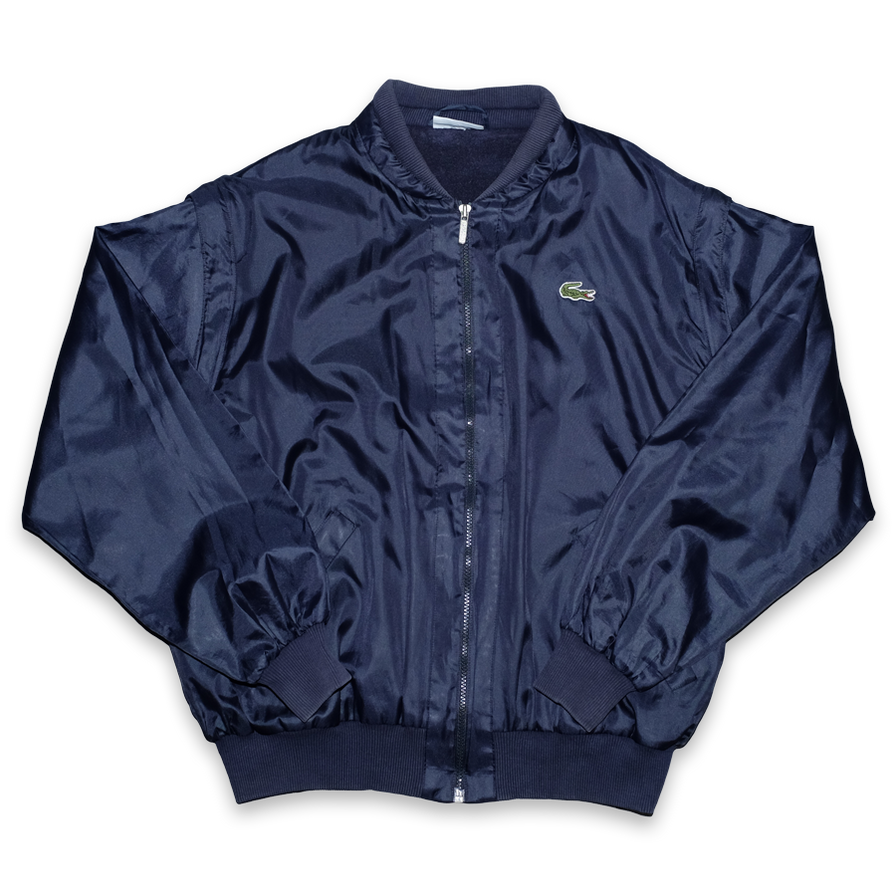 Vintage Lacoste Light Bomber Jacket Medium - Double Double Vintage