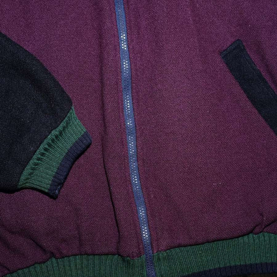 Vintage Lacoste Wool Bomber Jacket Medium