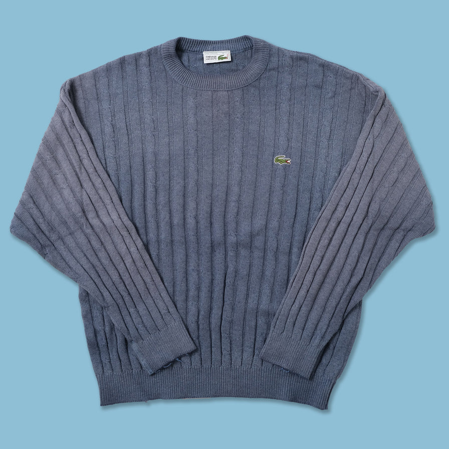 Vintage Lacoste Knit Sweater Medium