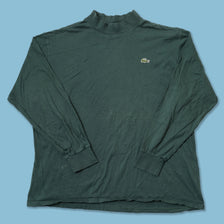 Vintage Lacoste Mock Neck Longsleeve Medium / Large