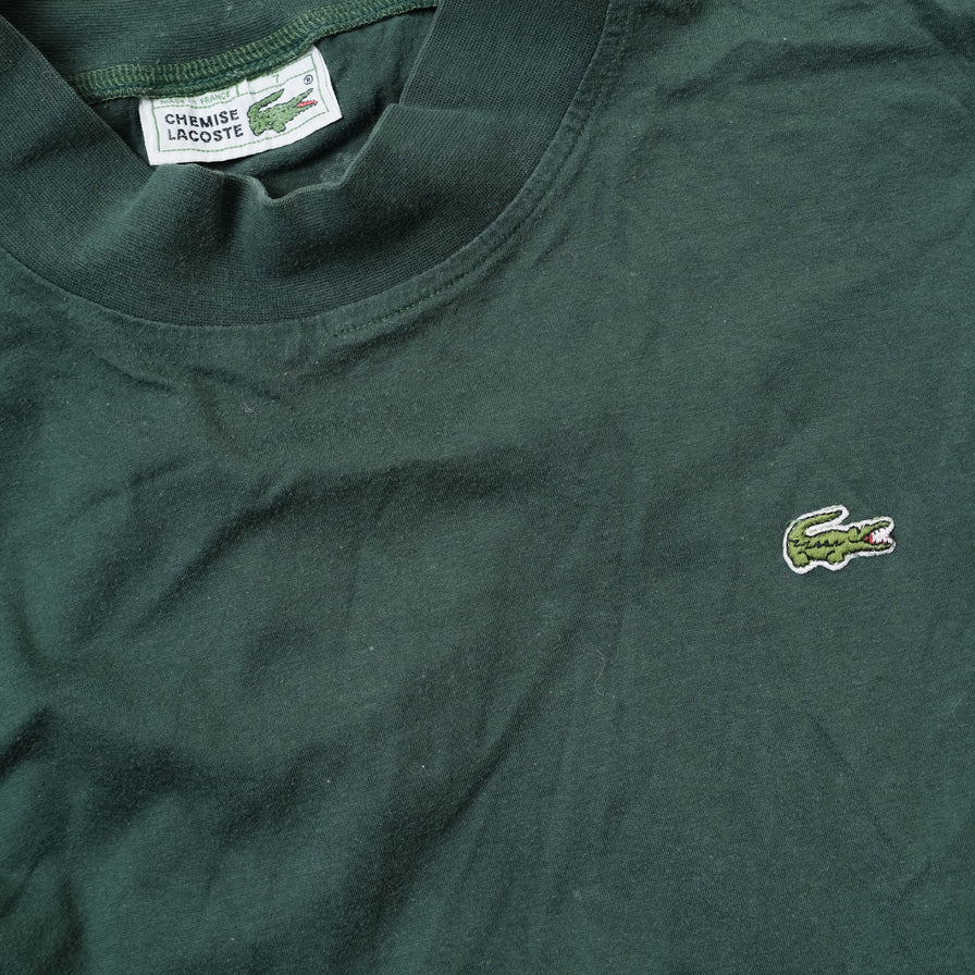 Vintage Lacoste Mock Neck Longsleeve Medium / Large