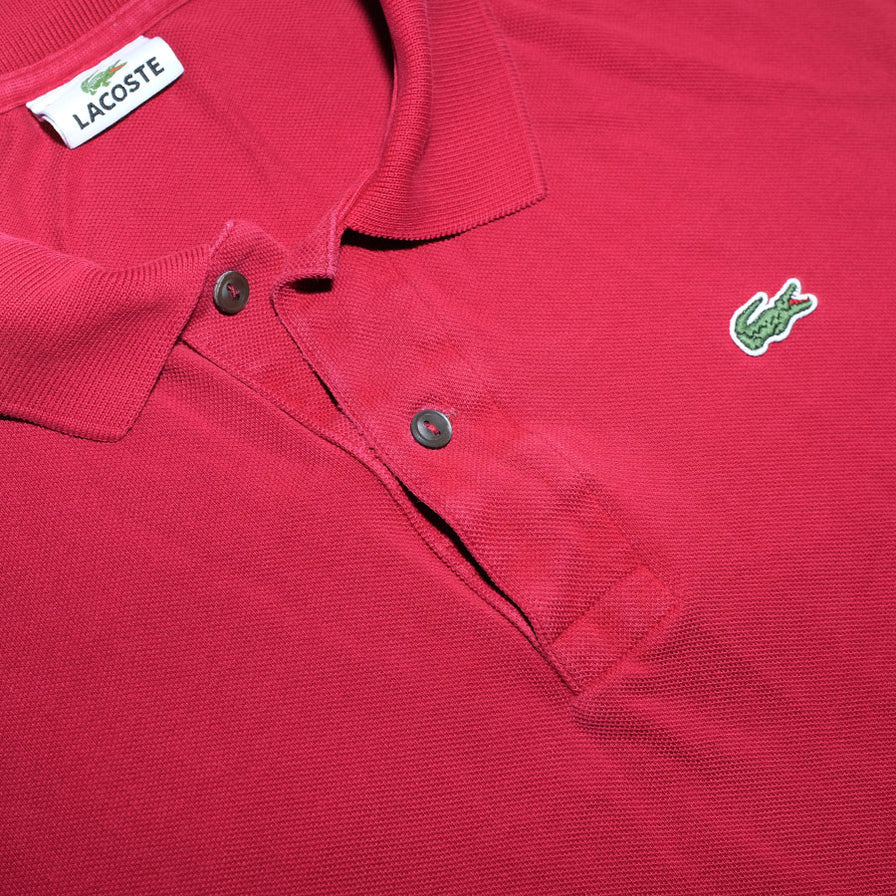 Vintage Lacoste Long Polo Large - Double Double Vintage