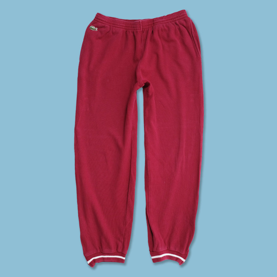 Vintage Lacoste Sweat Pants Large Double Double Vintage