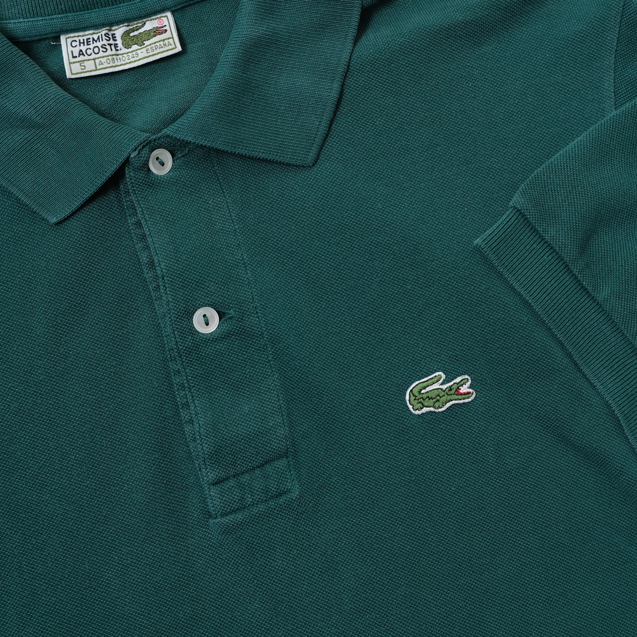 Vintage Lacoste Polo Medium Double Double Vintage