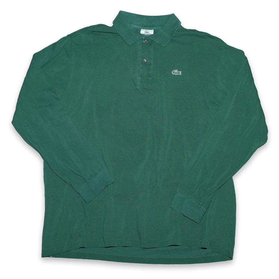 Vintage Lacoste Long Polo Large / XLarge - Double Double Vintage