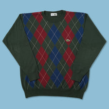 Vintage Lacoste Knit Sweater Large