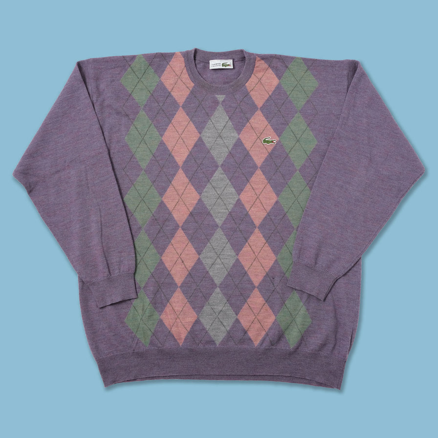 Vintage Lacoste Knit Sweater XXLarge