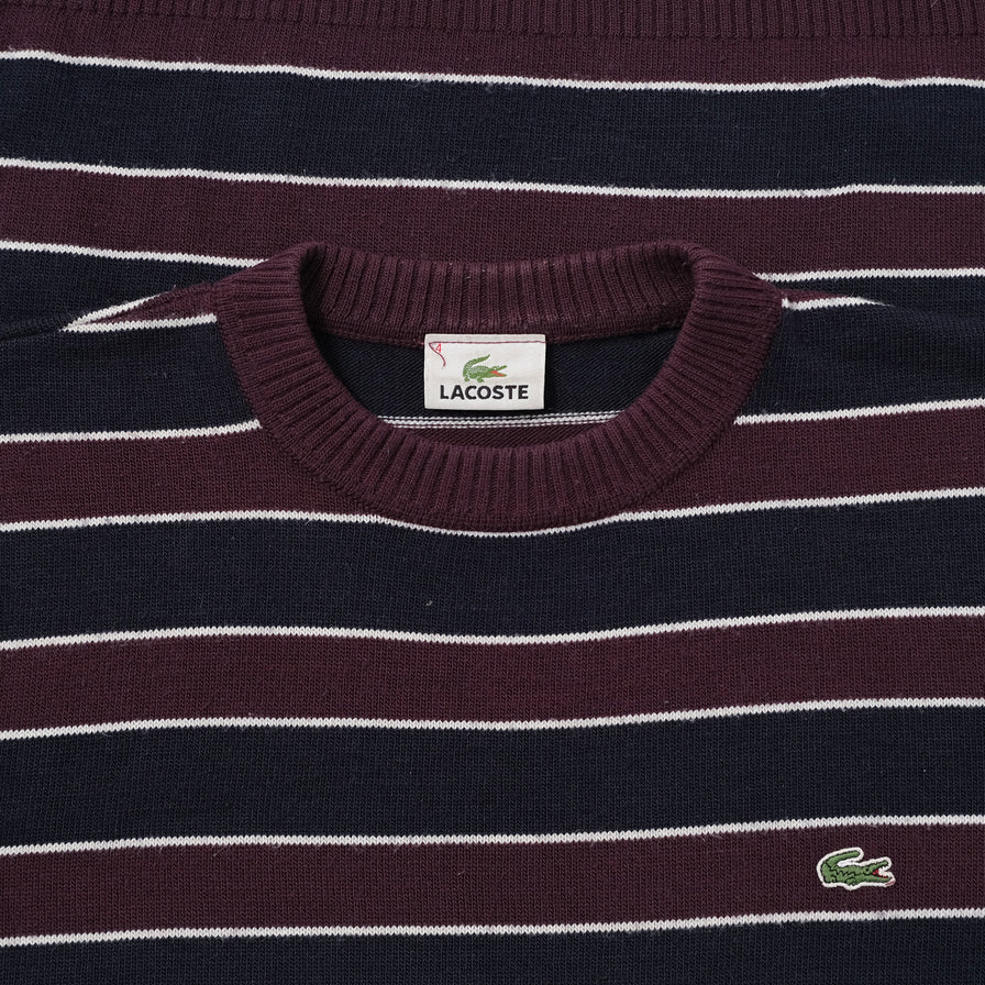 Vintage Lacoste Knit Sweater Medium