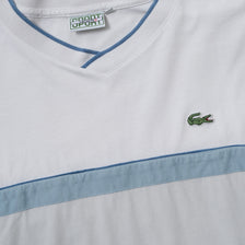 Vintage Lacoste V-Neck T-Shirt Large / XLarge