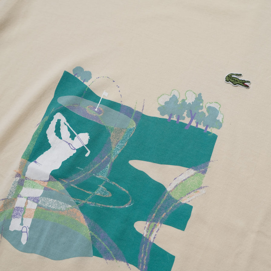 Vintage Lacoste Golf T-Shirt Large