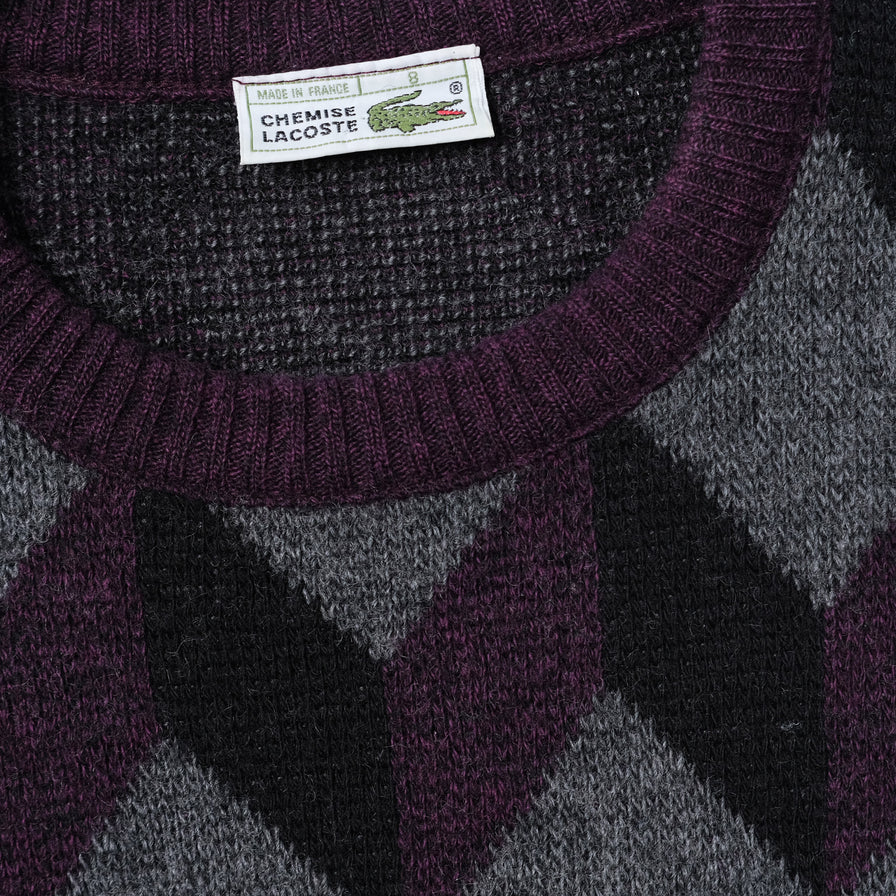 Vintage Lacoste Knit Sweater Large / XLarge