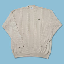 Vintage Lacoste Knit Sweater XLarge