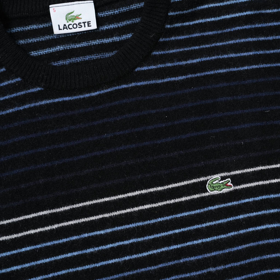 Vintage Lacoste Striped Knit Sweater Small / Medium