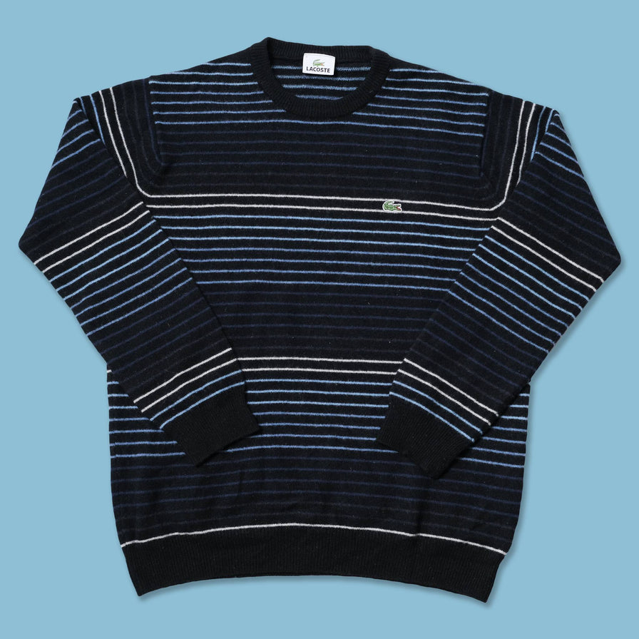 Vintage Lacoste Striped Knit Sweater Small / Medium