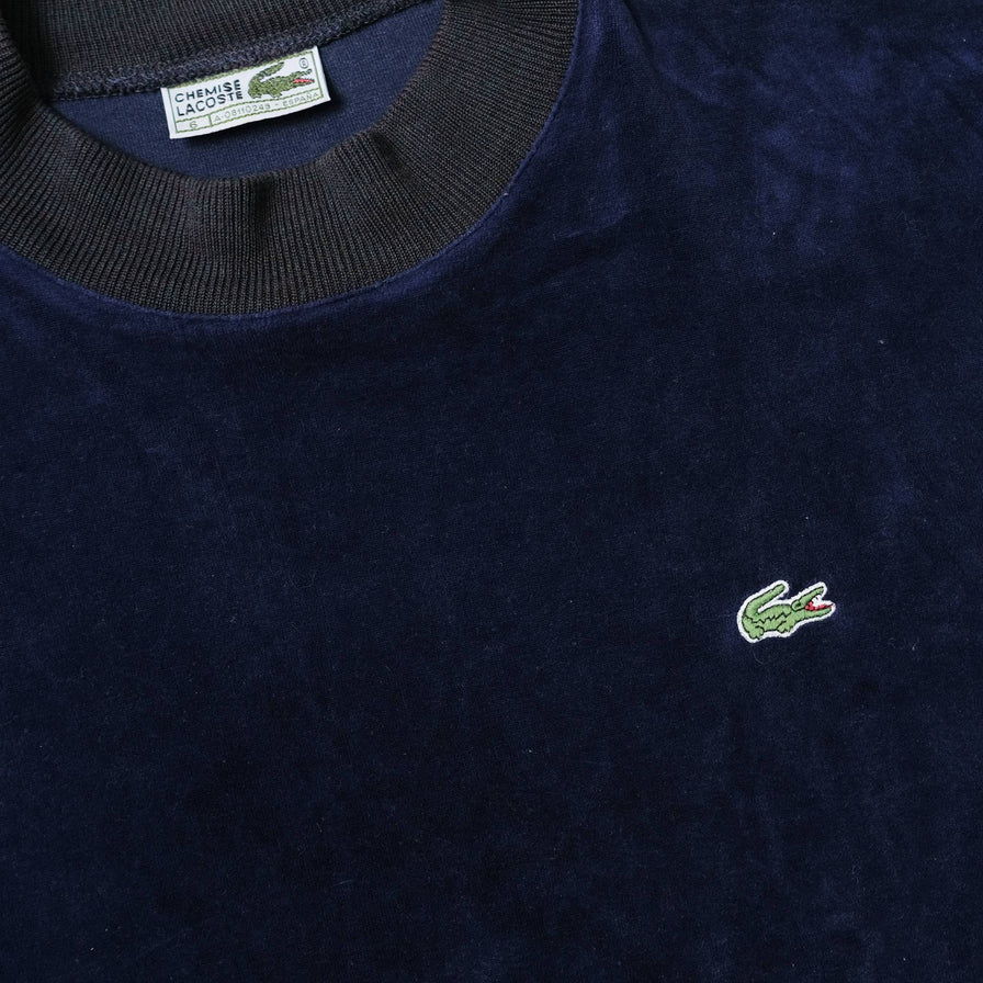 Vintage Lacoste Velour Sweater Large / XLarge
