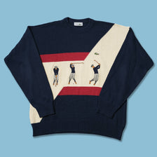 Vintage Lacoste Knit Sweater Large