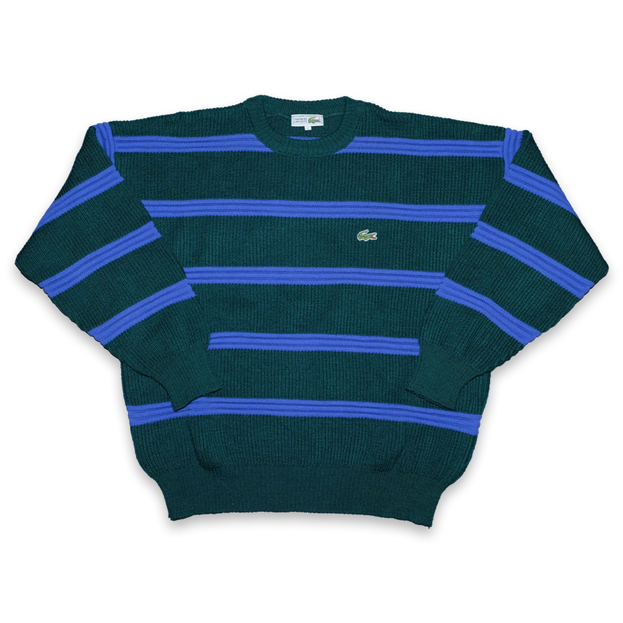 Vintage Lacoste Knit Sweater Large - Double Double Vintage