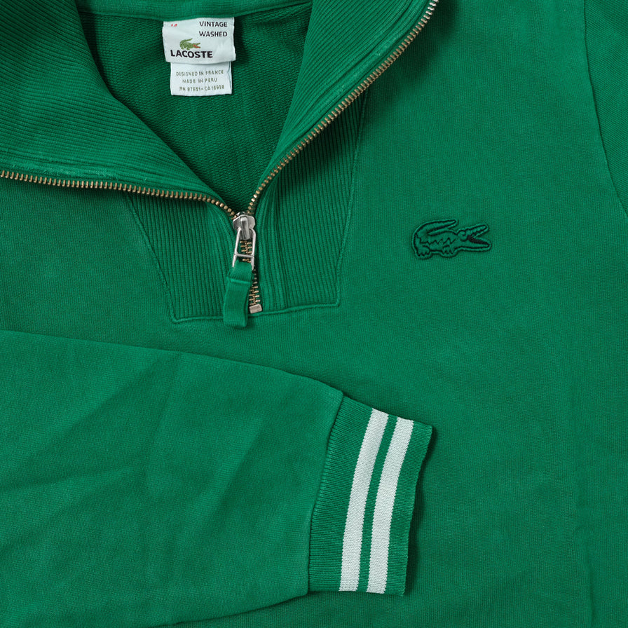 Vintage Lacoste Q-Zip Women's Sweater XSmall