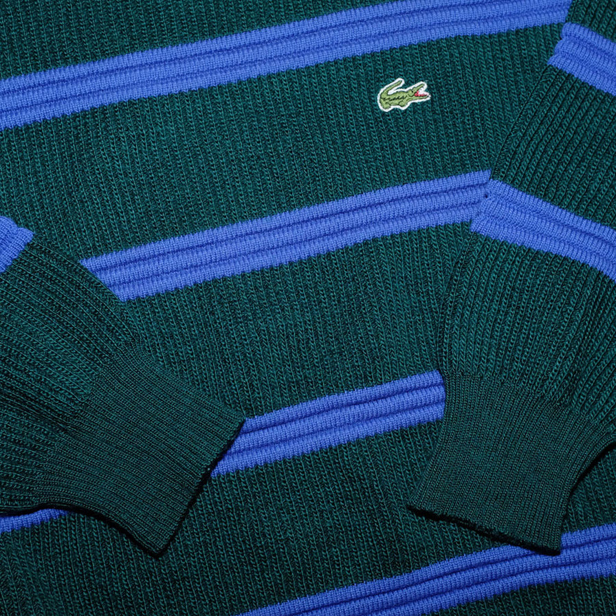 Vintage Lacoste Knit Sweater Large - Double Double Vintage