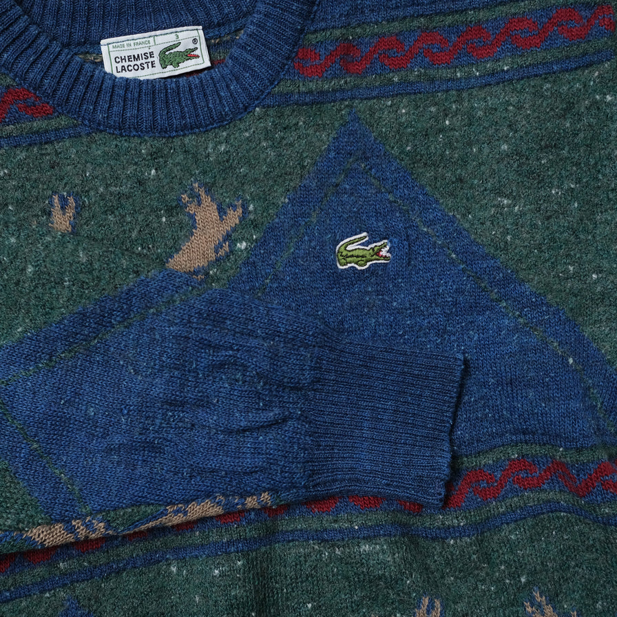 Vintage Women's Lacoste Knit Sweater Small